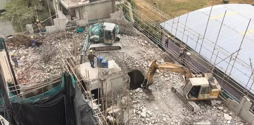 東莞1棟20000m2違建被依法強制拆除 現場畫面震撼曝光