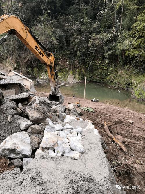 利川依法拆除一處侵占河道建筑物